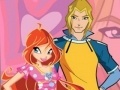 Гульня Winx Love: Round Puzzle - Happy Valentine`s Day