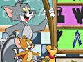 Гульня Tom and Jerry Classroom Clean Up
