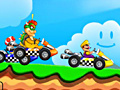 Гульня Super Mario Racing