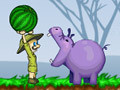Гульня Hippo's Feeder
