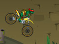 Гульня Ninja Turtle Bike