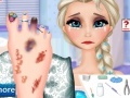 Гульня Elsa Foot Doctor