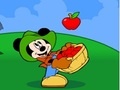 Гульня Mickey's Apple Plantation