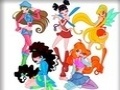 Гульня Winx Club Coloring