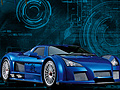 Гульня Blue Demon Car