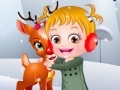 Гульня Baby Hazel. Reindeer surprise