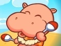 Гульня Lazy Hippo