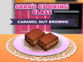 Гульня Sara`s Cooking Class Caramel Nut Brownie