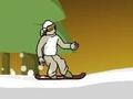 Гульня Downhill Snowboard 3
