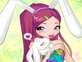 Гульня Winx Bunny Style: Round Puzzle