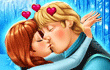 Гульня Frozen Anna Kiss