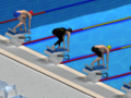 Гульня Swimming Pro 