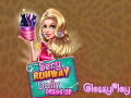 Гульня Sery Runway Dolly Dress Up 