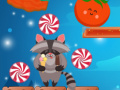 Гульня Raccoon Sweet Rush 
