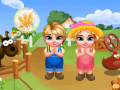 Гульня Royal Twins Cute Farm 