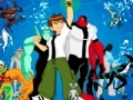 Гульня Ben 10 Alphabet Finder