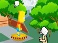 Гульня Bart Simpson Zombie