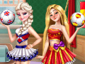 Гульня Eliza And Chloe Football Rivals 