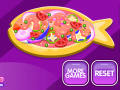 Гульня Kitty Cooks Fish 