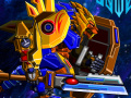 Гульня Robot Lion Hero 