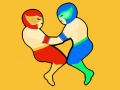 Гульня Wrestle Jump 