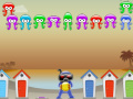 Гульня Jelly Invaders BeachLine