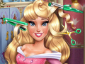 Гульня Sleeping Princess Real Haircuts