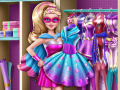 Гульня Superhero Doll Closet  