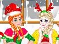 Гульня Elsa And Anna Christmas Day