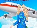 Гульня Barbie Air Hostess Style