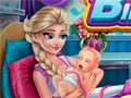 Гульня Frozen Elsa Birth Caring