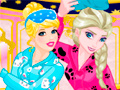 Гульня Princesses Pajama Party Funny Faces