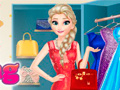Гульня Elsa Dressing Room