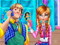 Гульня Anna And Kristoff Kissing