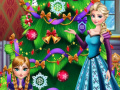 Гульня Frozen Christmas Tree Design