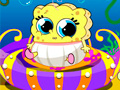 Гульня Spongebob Baby Caring