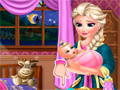 Гульня Elsa Baby Caring