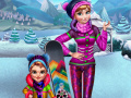 Гульня Winter Games Dress Up
