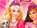 Гульня Barbie Princess Room