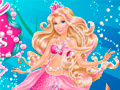 Гульня Barbie The Pearl Princess Dress Up