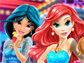 Гульня Disney Princess Prom Dress Up