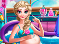 Гульня Mommy Elsa Makeover