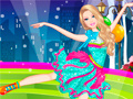 Гульня Barbie Ice Dancer Princess Dress Up