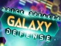 Гульня Brick Breaker Galaxy Defense