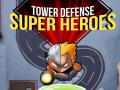 Гульня Tower defense : Super heroes   