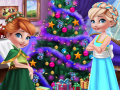Гульня Sisters Christmas Room Prep