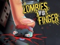 Гульня Zombies vs Finger