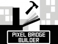 Гульня Pixel bridge builder