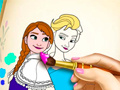 Гульня Ice Kingdom Coloring Book