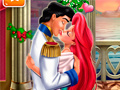 Гульня Mermaid Princess Mistletoe Kiss